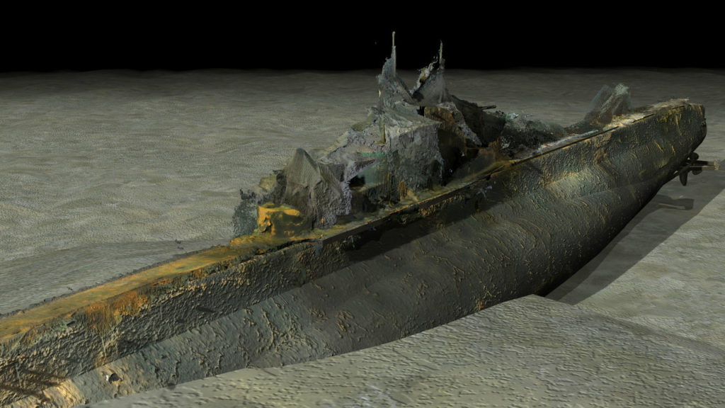 Подводная лодка Щ-308, 3D-модель